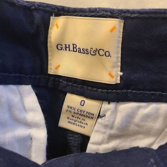 Women GH Bass Larson Chino pants size 0 - Picture 3 of 5
